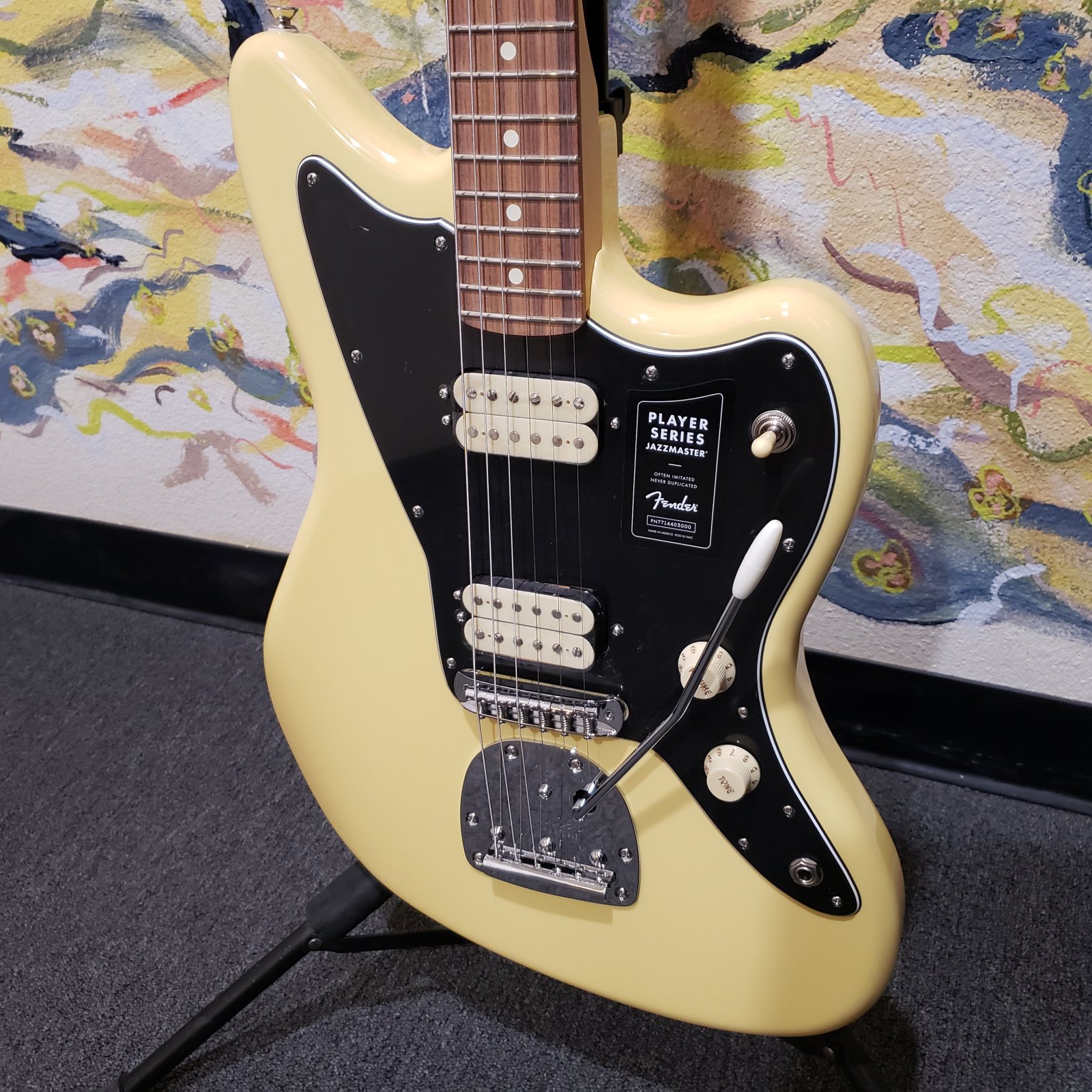 Fender Player Jazzmaster Pau Ferro Fingerboard Buttercream 885978910014