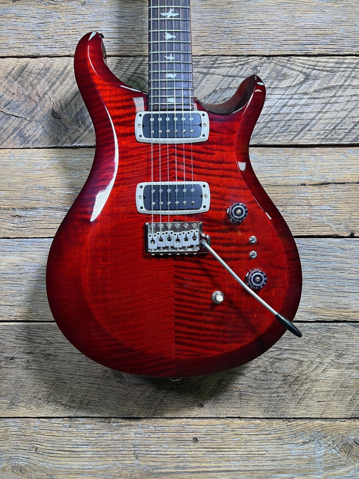 PRS S2 Custom 24-08 (Fire Red Burst) 2024 - 825362168737