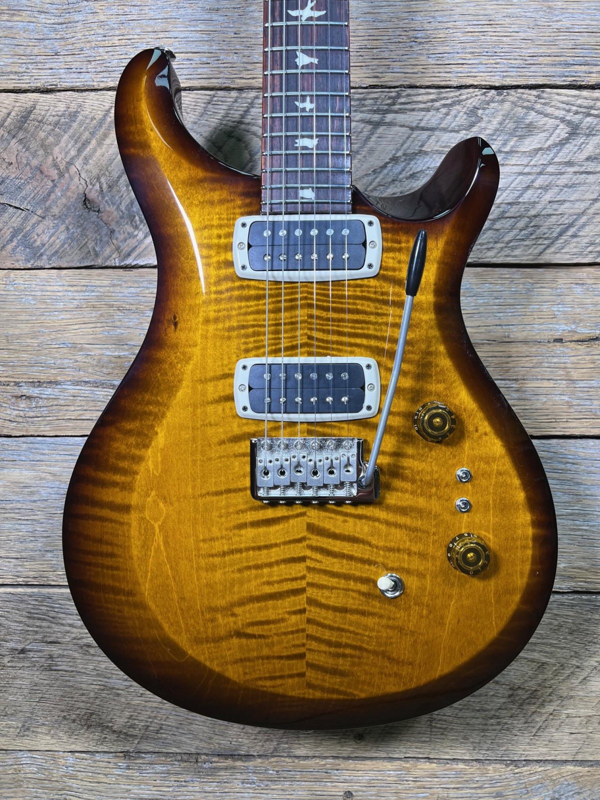 ギター Prs custom24 amber PRS Custom 24 - Amber Smoke Burst