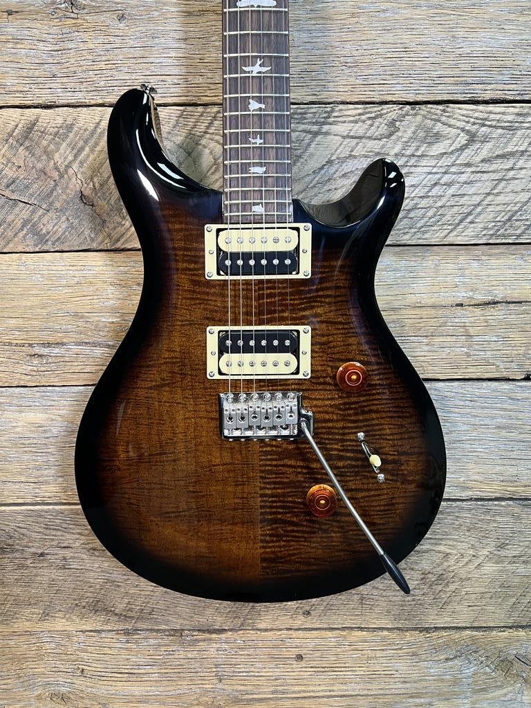PRS SE Custom 24 Black Gold w/ gig bag - 825362072096