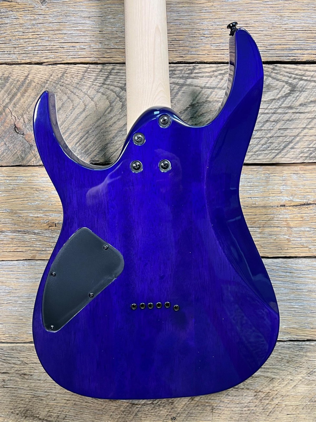 Amazon.com: Ibanez RG421QM Electric Guitar - Cerulean Blue
