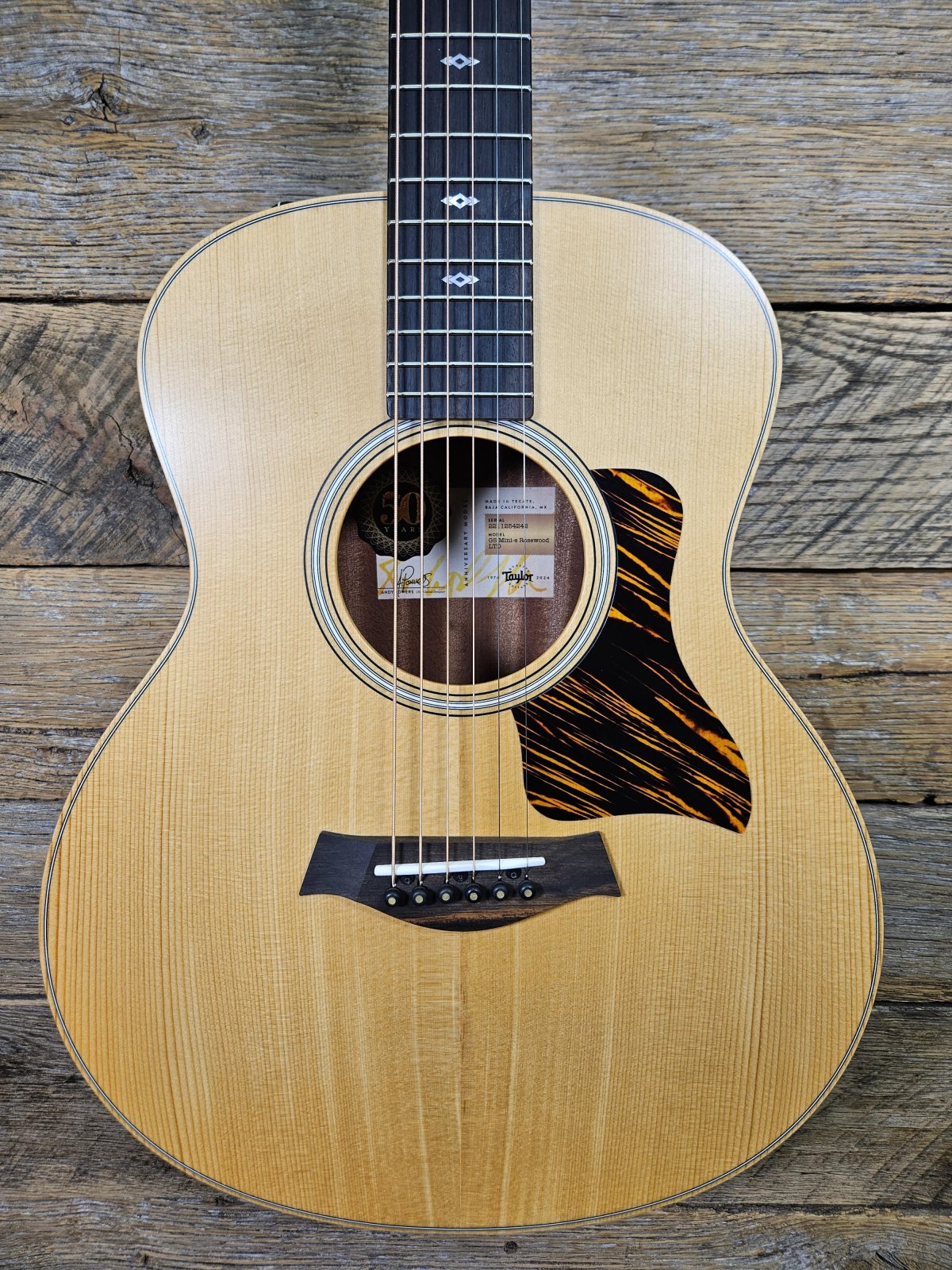 Taylor GS Mini-e Rosewood 50th Anniversary LTD - 887766132844