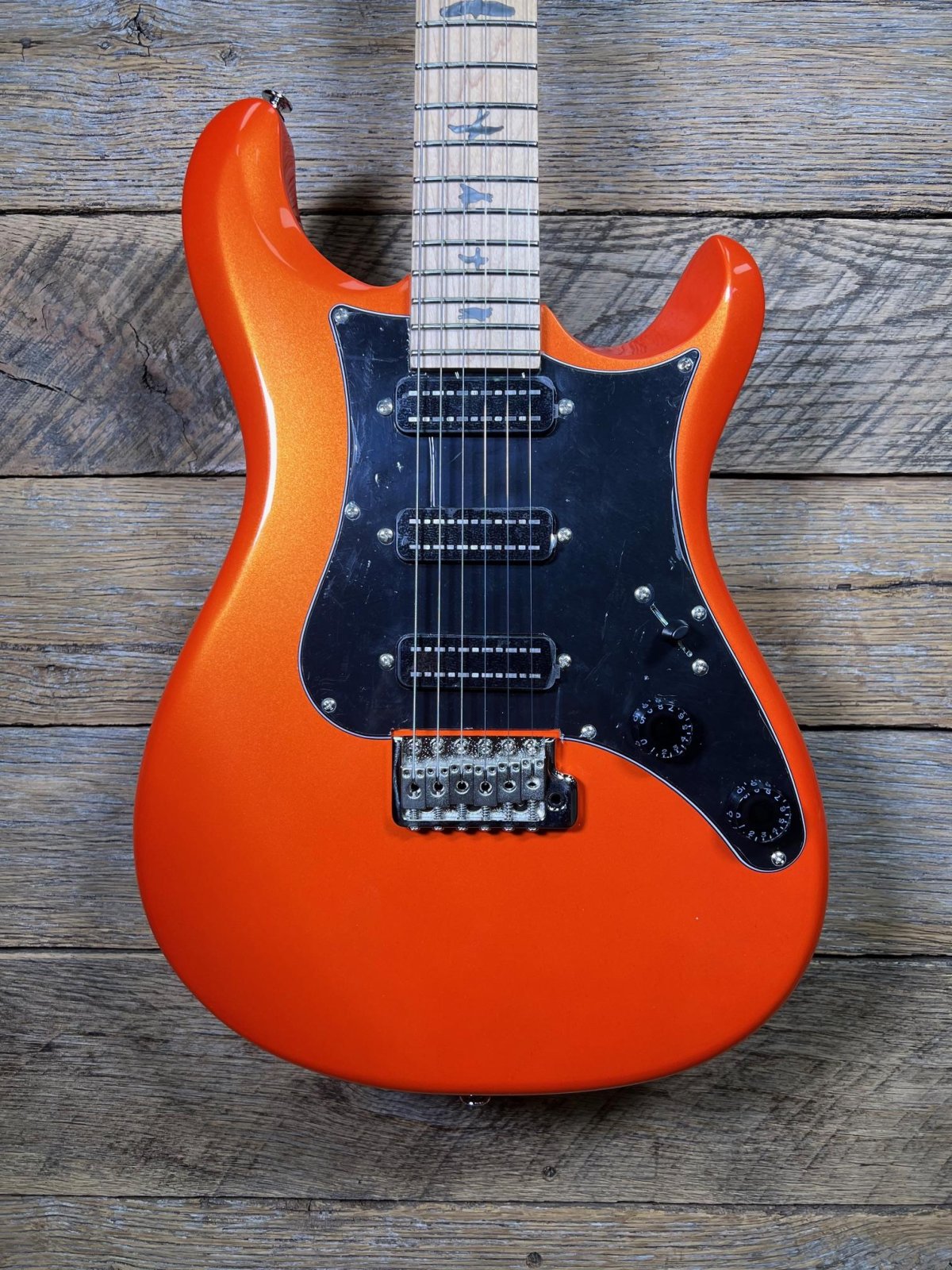 PRS SE NF3 MMO (Metallic Orange/ Maple) - 825362183143