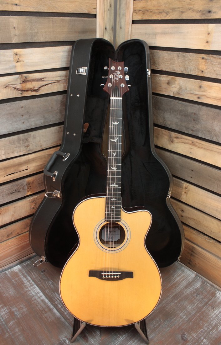 PRS SE AX20E Angelus Acoustic/Electric Guitar with Hardshell
