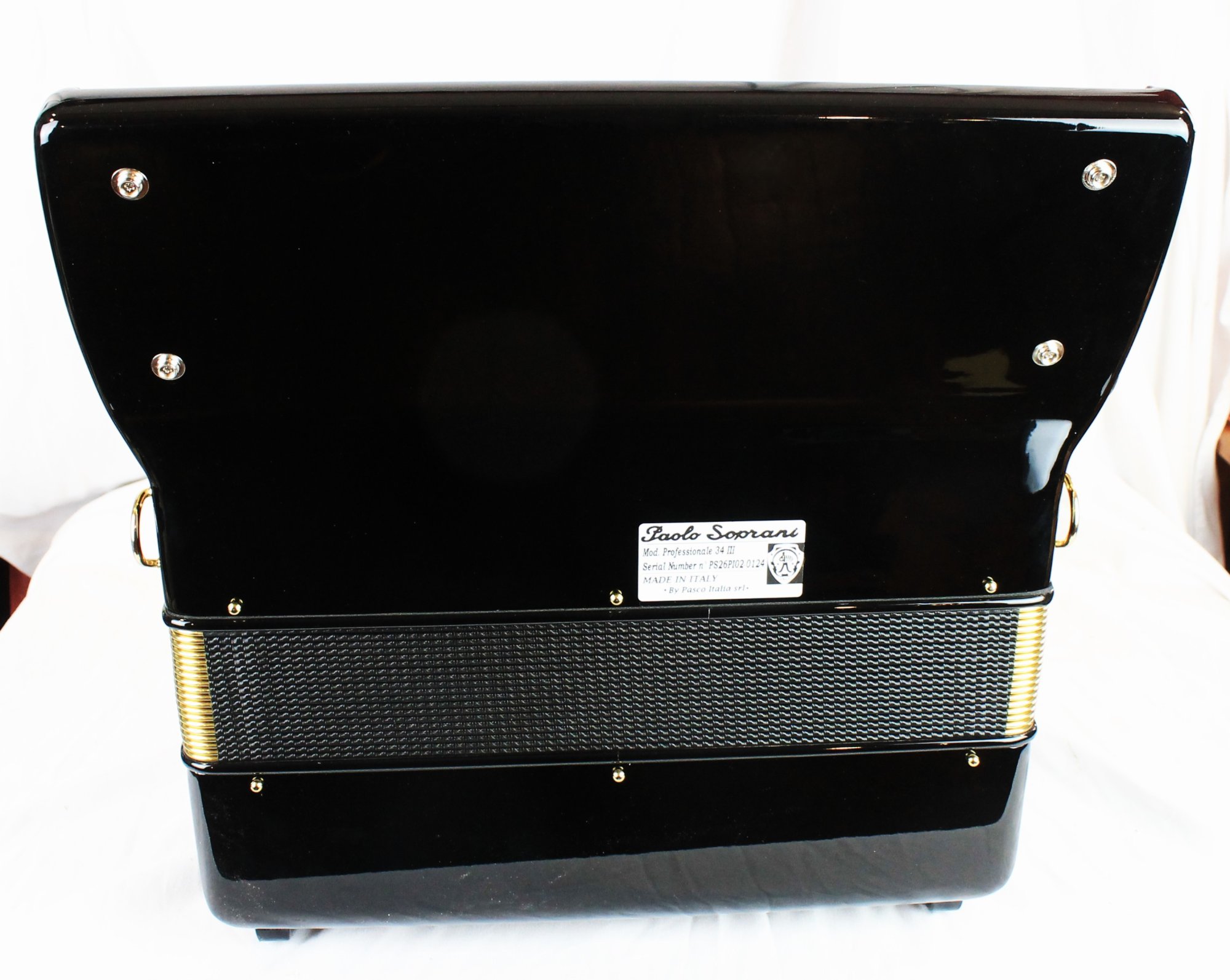 NEW Gold Mine Paolo Soprani Professionale Piano Accordion LMM 34 72