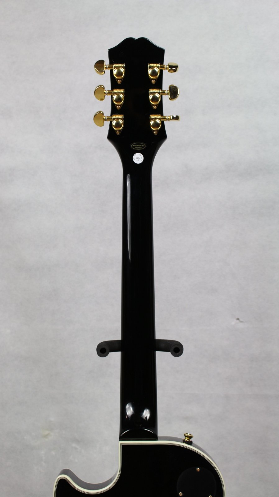 Epiphone Les Paul Custom Electric Guitar, Ebony - 711106478265