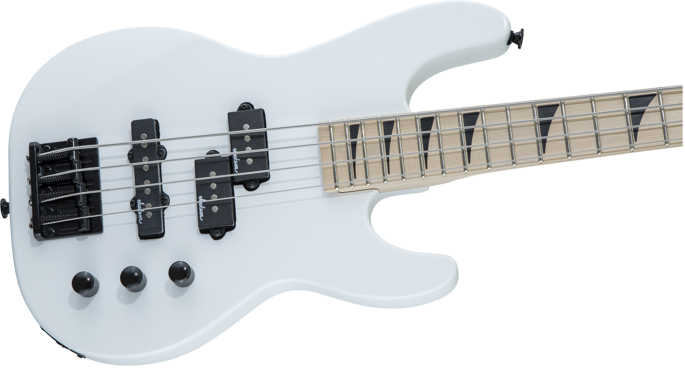 jackson js1x concert bass minion snow white