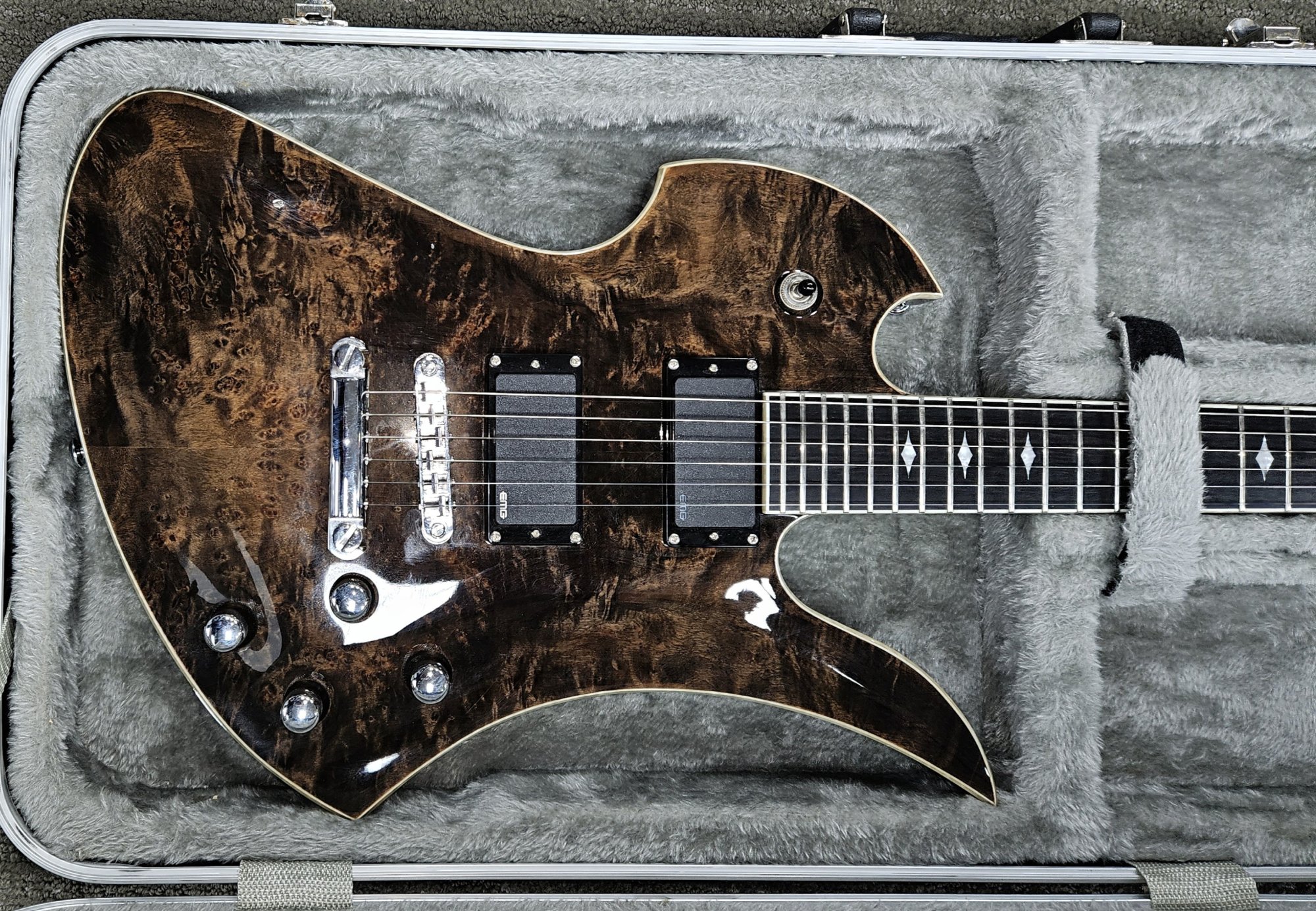 B.C.リッチ　モッキンバード EMG81搭載 送料無料 良品 モッキンバード Mockingbird ゴトーペグ EMG 81