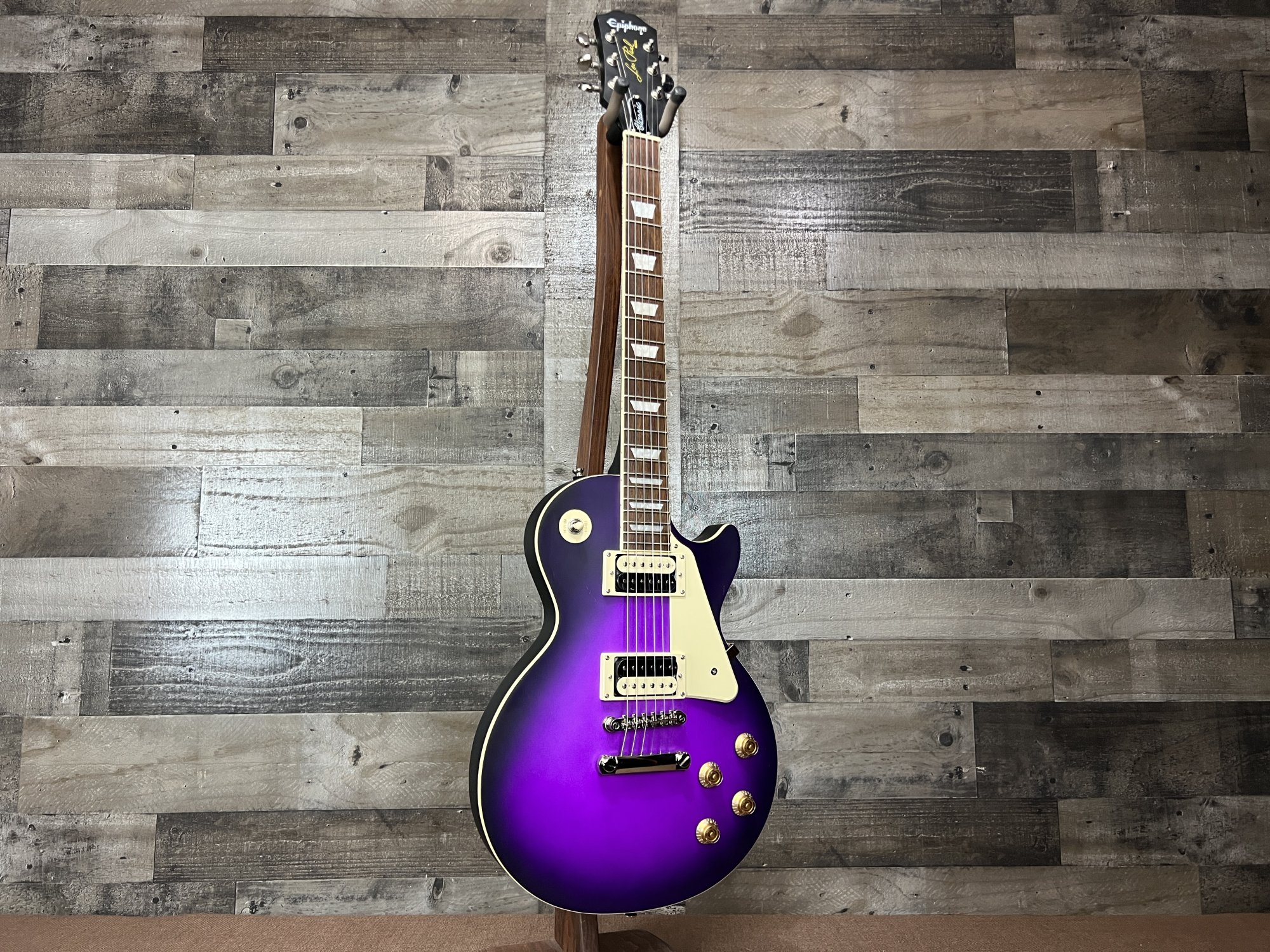 Epiphone Les Paul Classic Worn - Worn Purple - 711106478616