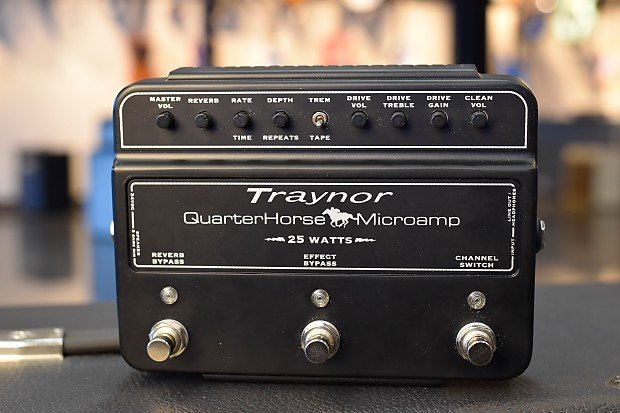 Traynor Quarter Horse 2CH/25Wのミニアンプヘッド Traynor Quarter Horse 2CH/25Wのミニアンプヘッド