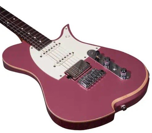 Vola Vasti RV PDM J2 Electric Guitar in Rose Gold Metallic Gloss