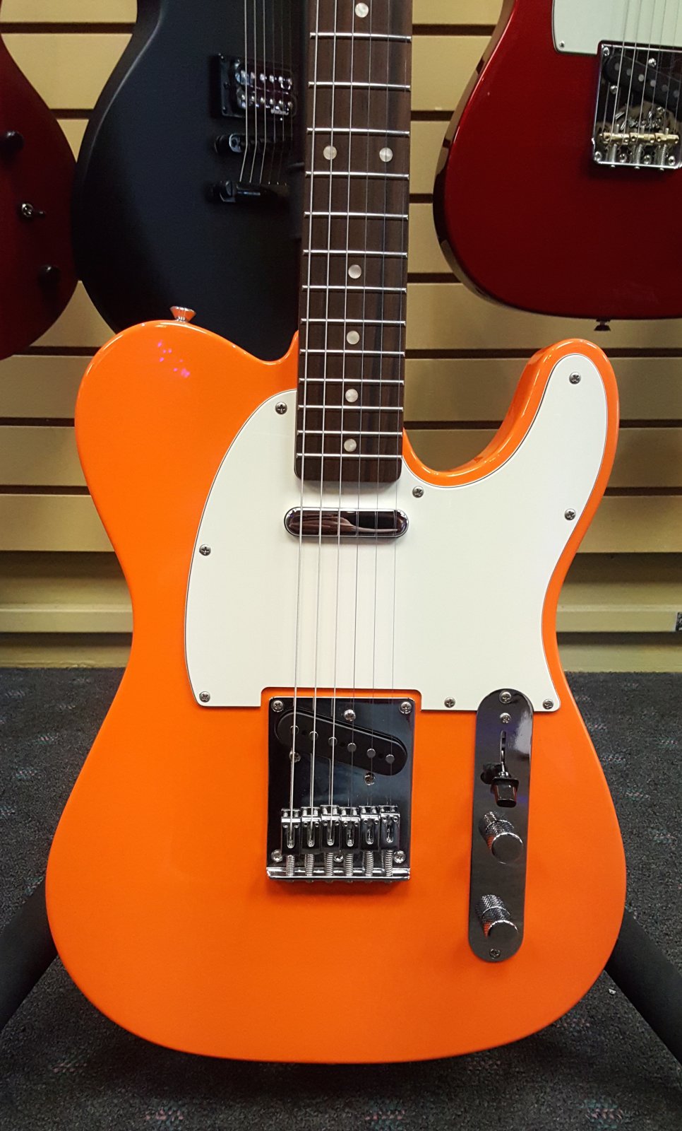 squier affinity telecaster orange