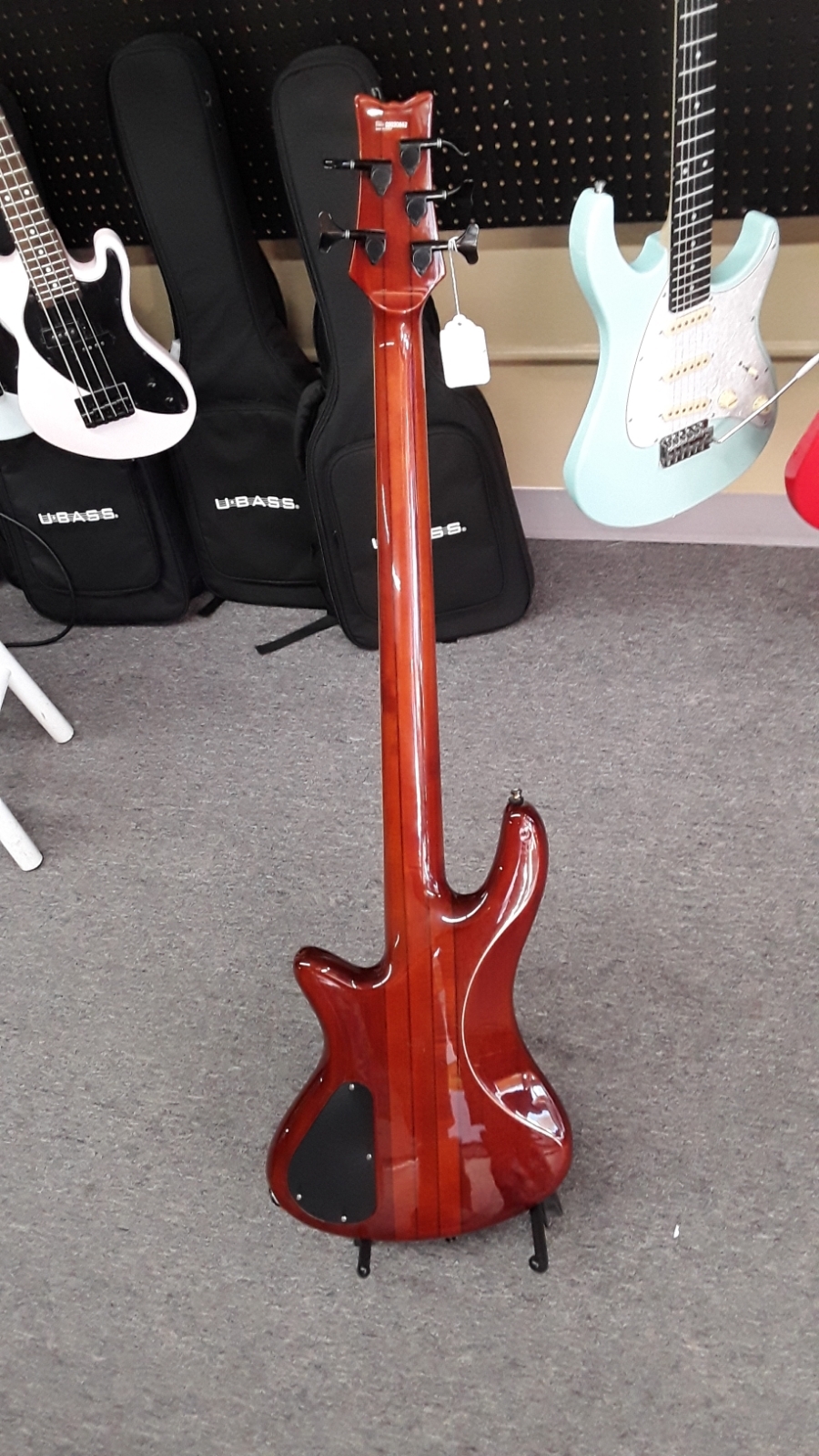 Schecter Diamond Series 5-string Bass 2002 Quilted Maple