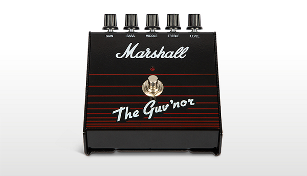 The Guv'norペダル なめらかなオーバードライブトーンに最適