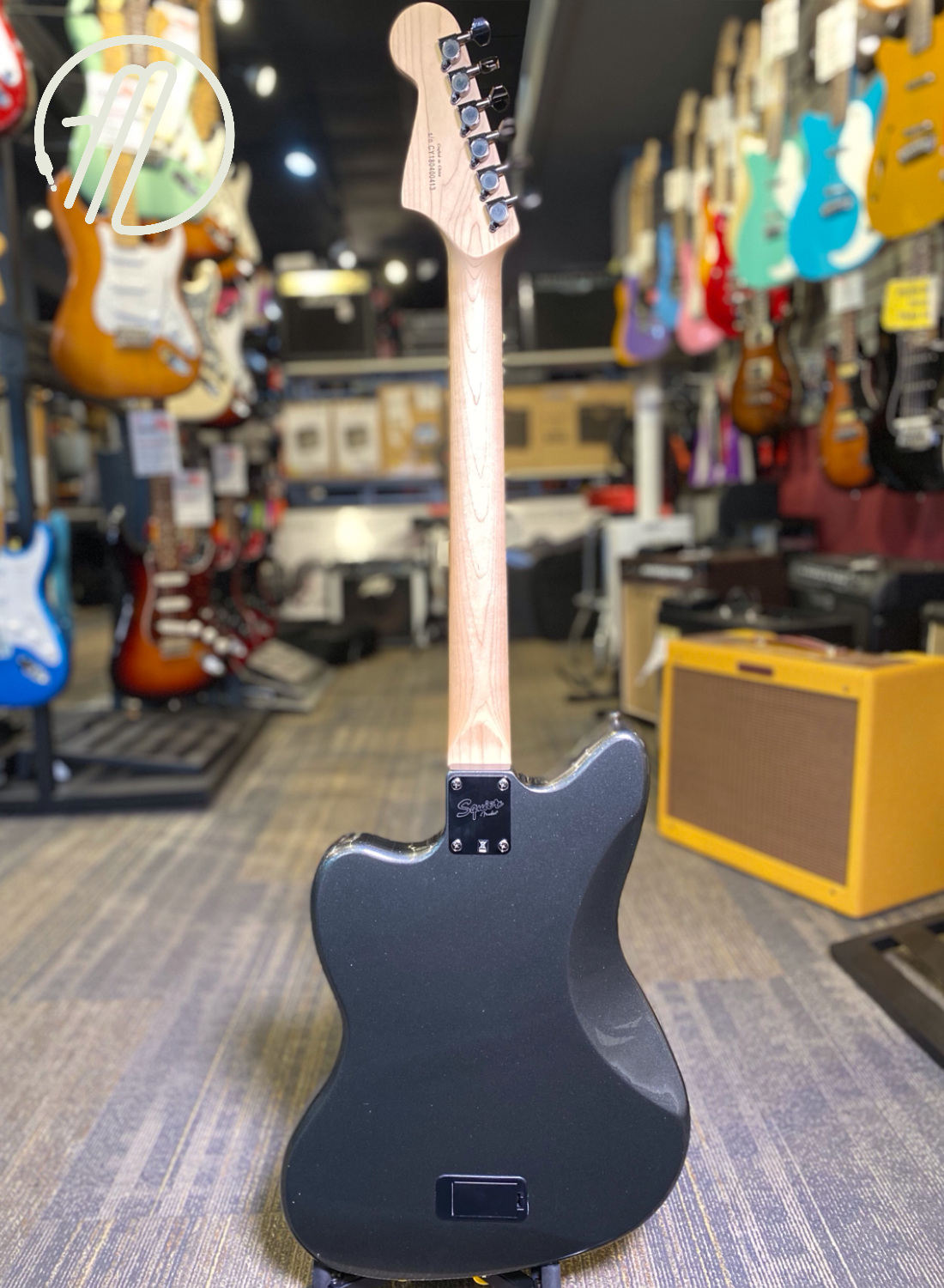 Squier Contemporary Active Jazzmaster HH Stop Tail-Graphite