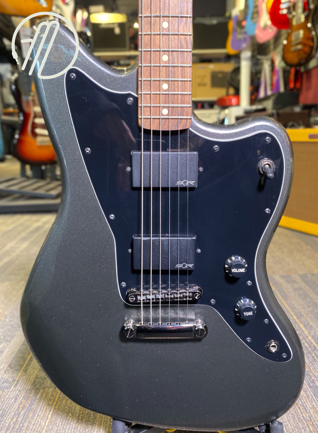 （中古美品）Squier Contemporary Jazzmaster Squier Contemporary Active Jazzmaster HH Stop Tail | Reverb