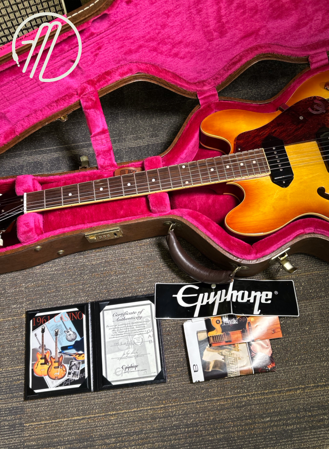 Epiphone E-230TD '61 50th Anniversary Casino - Royal Tan w