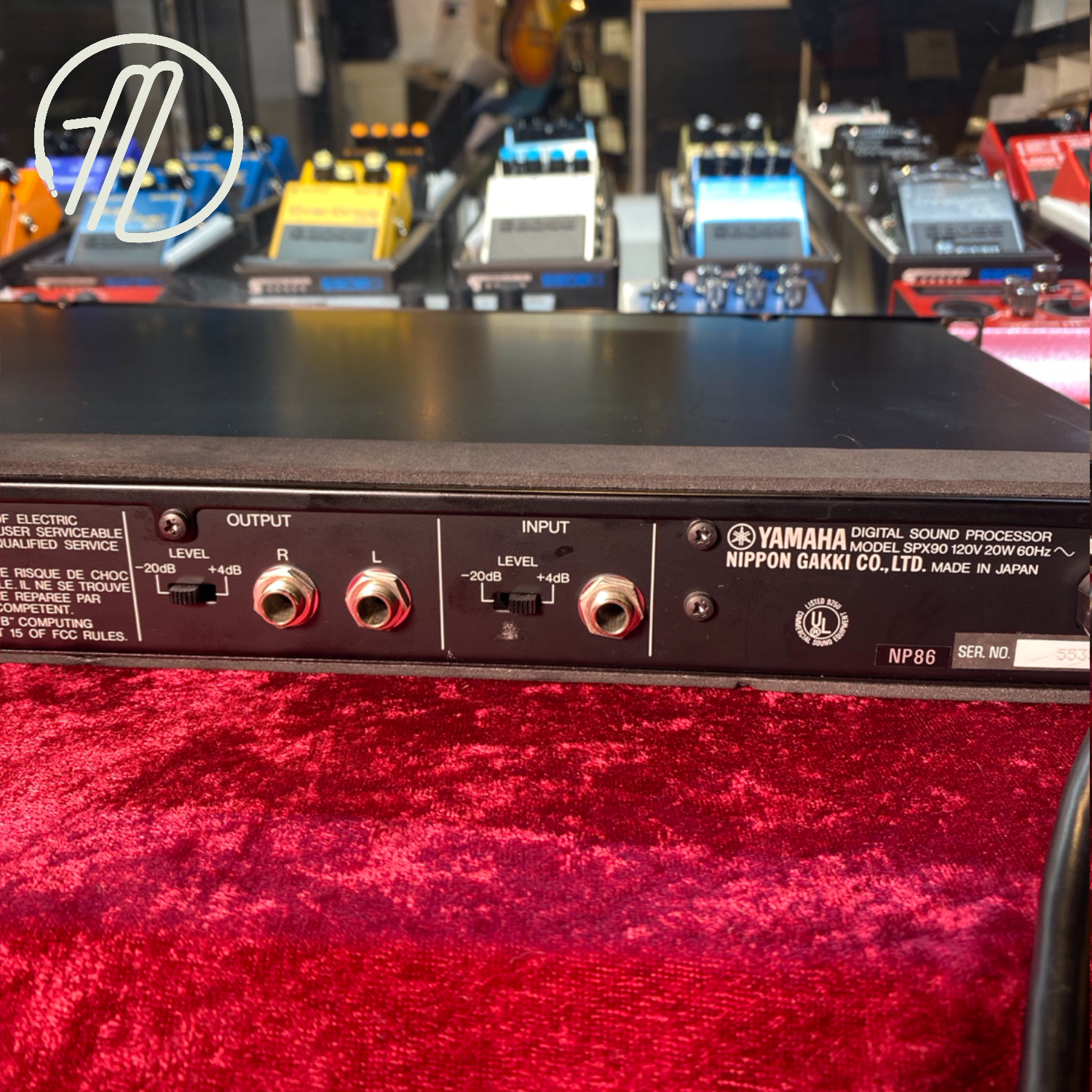 Yamaha SPX90 Digital Sound Processor - Rack Mount, w/Manual USED