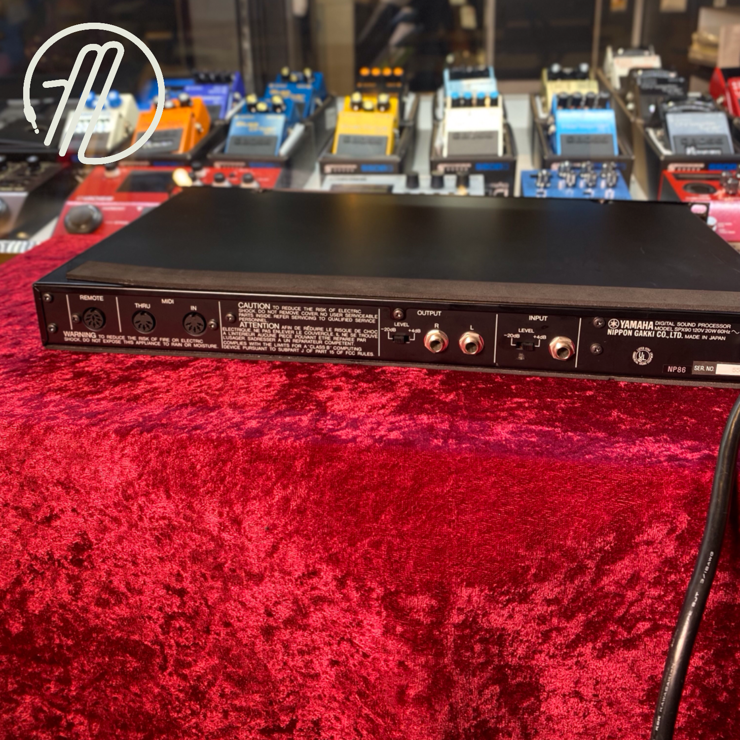 Yamaha SPX90 Digital Sound Processor - Rack Mount, w/Manual USED