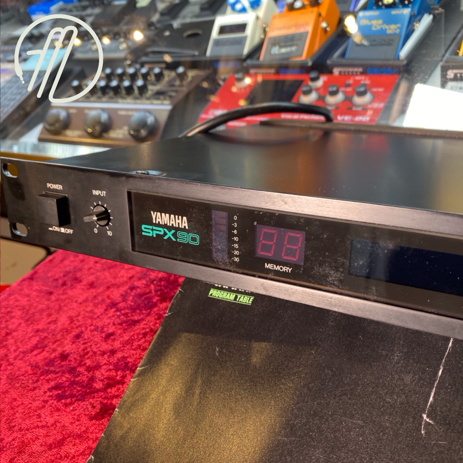 Yamaha SPX90 Digital Sound Processor - Rack Mount, w/Manual USED
