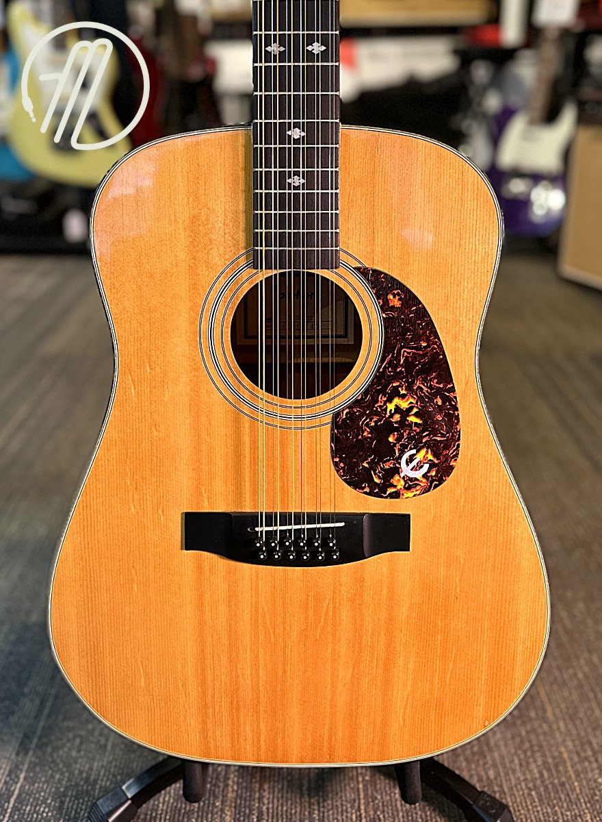 Epiphone PR350-12 12-String Acoustic Guitar w/Case USED