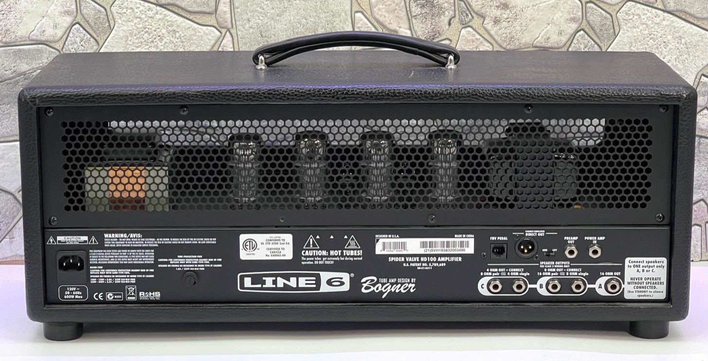 LINE 6 SPIDER VALVE HD100 Bogner ヘッドアンプ 10/10☆楽器部門より！Line6 SPIDER VALVE HD100 ヘッドアンプ