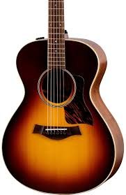 Taylor AD12e American Dream Grand Concert Ovangkol Back and Sides with  Spruce top and a Aero Case in Sunburst 