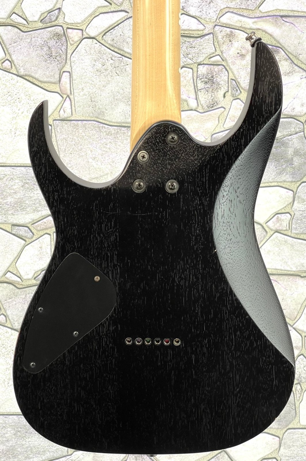 アイバニーズ　IBANEZ RG321MH BLACK ノントレモロ仕様 Ibanez RG321MH Electric Guitar in Satin Black in Good Condition