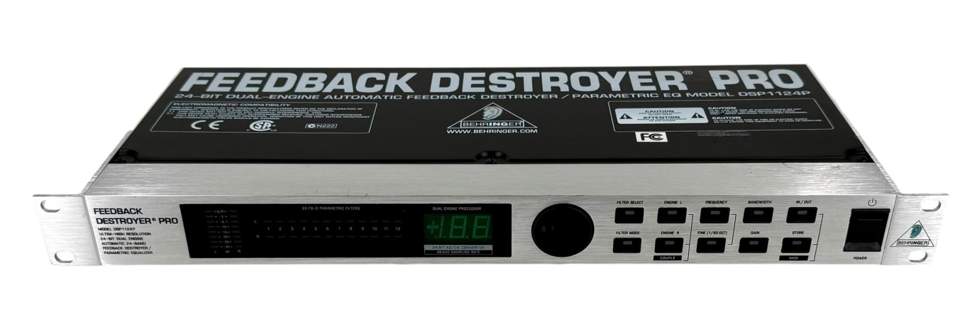 Behringer DSP1124P Feedback Destroyer Pro in Very Good Condition