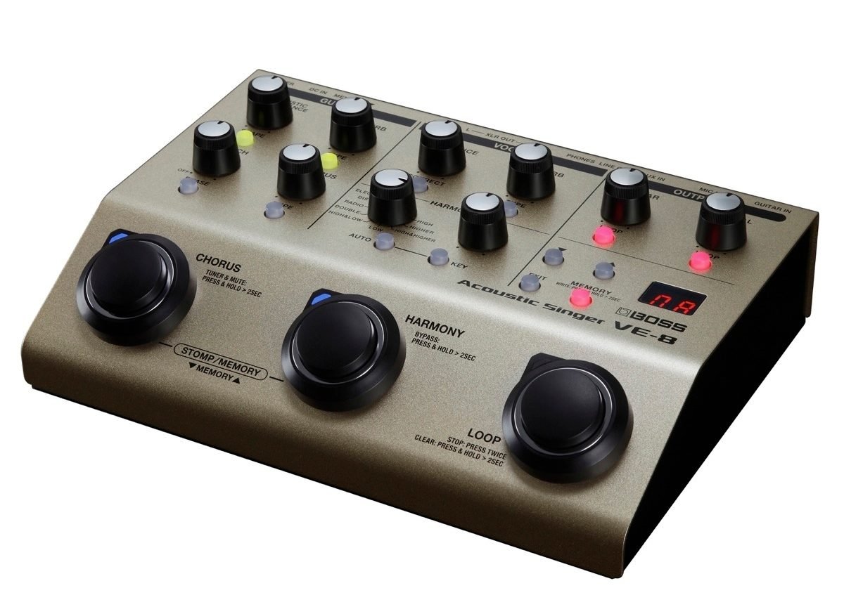 Boss VE-8 Acoustic Singer Pedal 