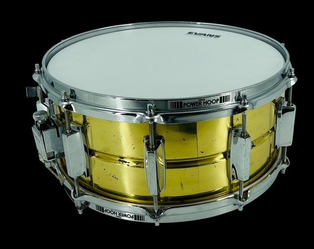 Yamaha SD496 Brass Snare Drum