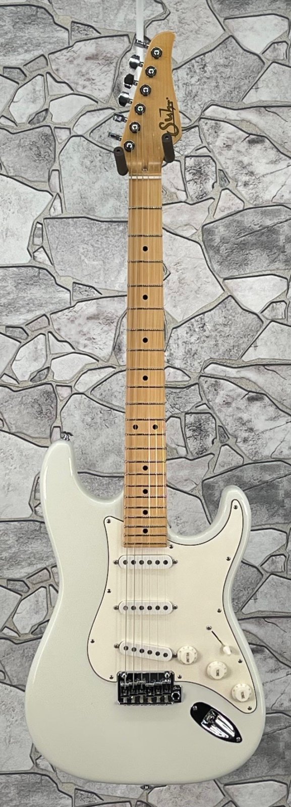 （希少）Suhr Classic Antique Olympic White Suhr Classic S Antique in Olympic White SSS configuration