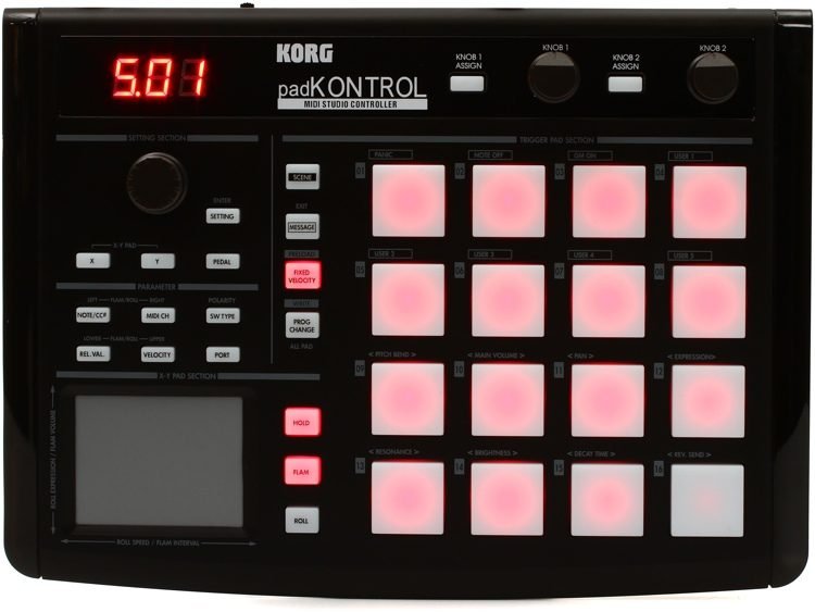 DTM・DAW Korg KPC-1 padKontrol 16-Pad Midi Studio padKONTROL - MIDI STUDIO CONTROLLER | KORG (USA)