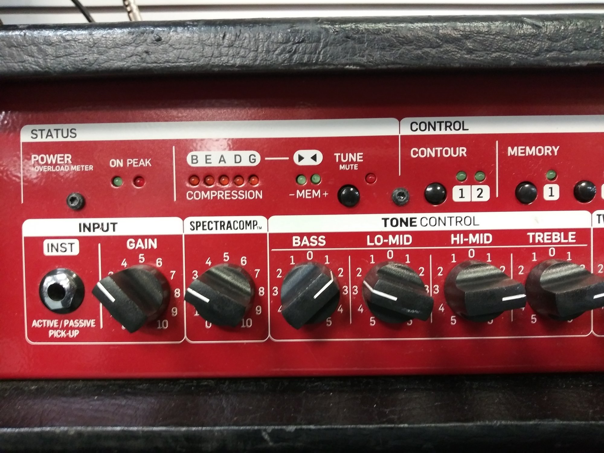 Used TC Electronic BH500 Bass Head