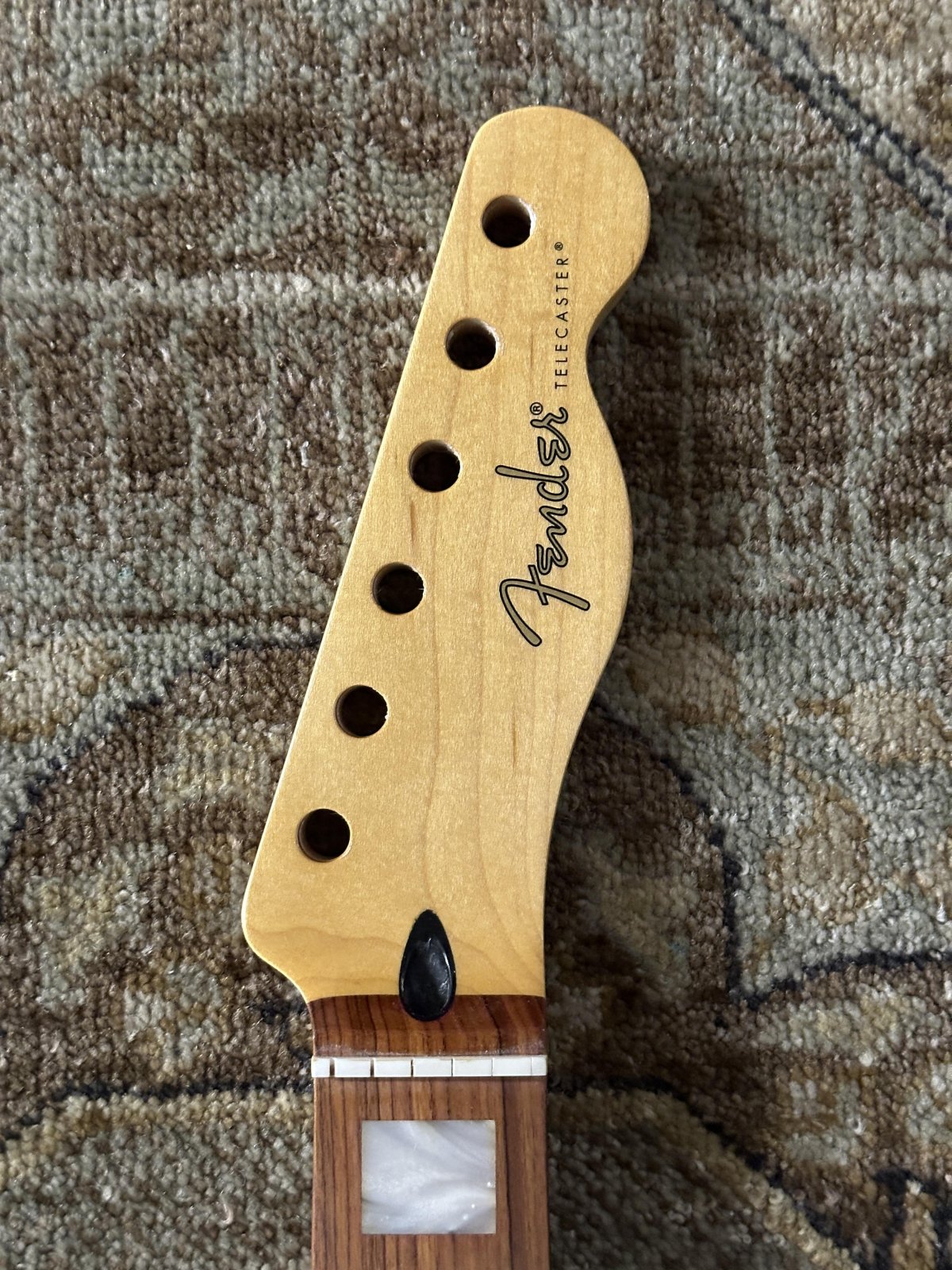 Fender Player Series Tele Neck w/ Block Inlays, 22 Medium Jumbo