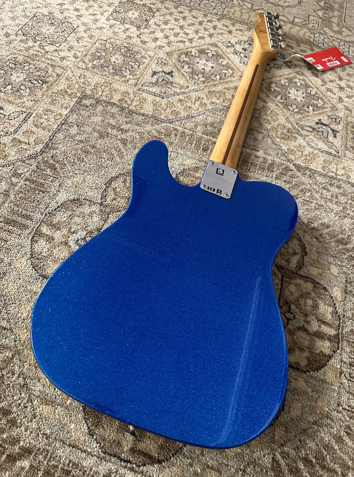 Fender Signature Series J. Mascis Telecaster in Blue Sparkle