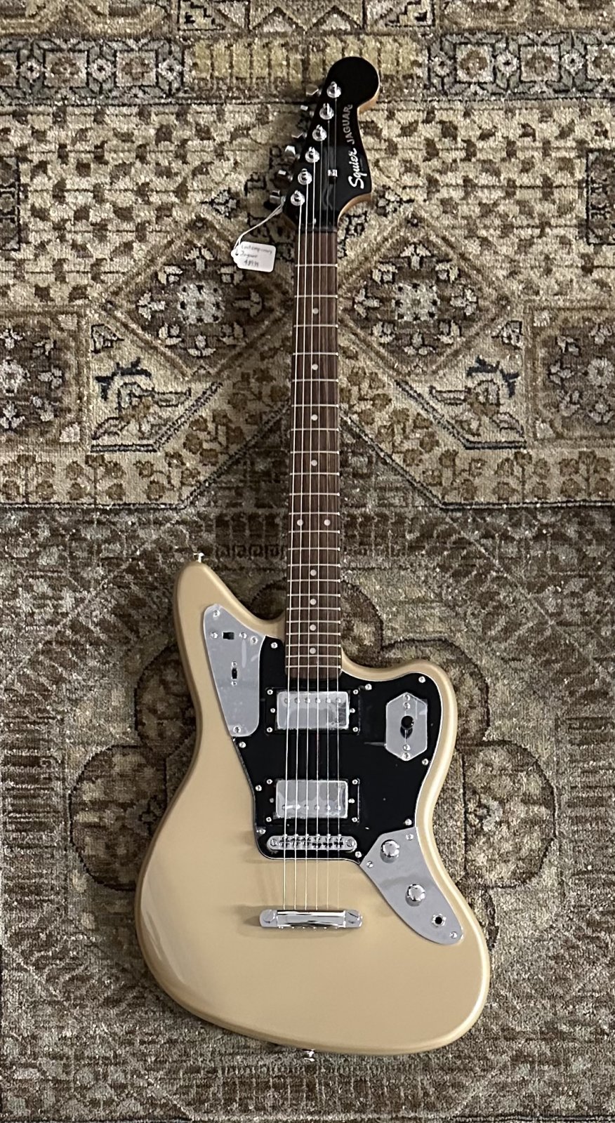 備品Squier Jaguar contemporary gold HH ST Fender Contemporary Jaguar HH ST Gold