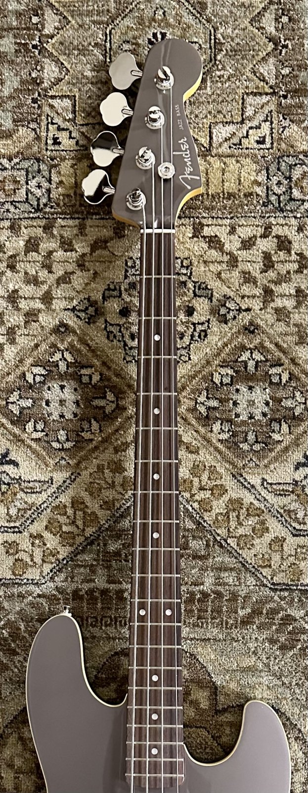 Fender Aerodyne Special Jazz Bass in Dolphin Gray w/ Bag