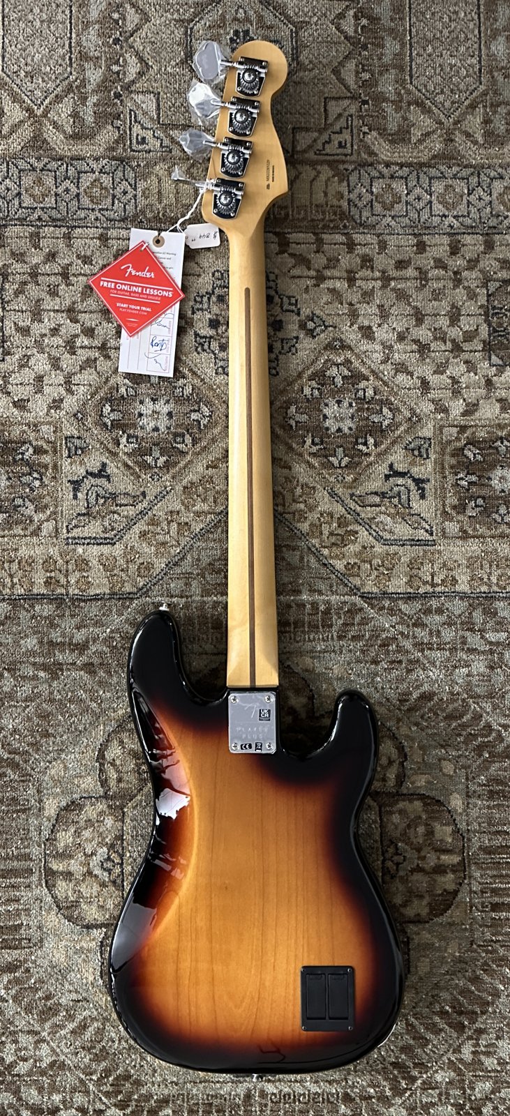 ベース Fender player plus precision bass lefty Fender Player Plus Active Precision Bass Guitar Left-handed