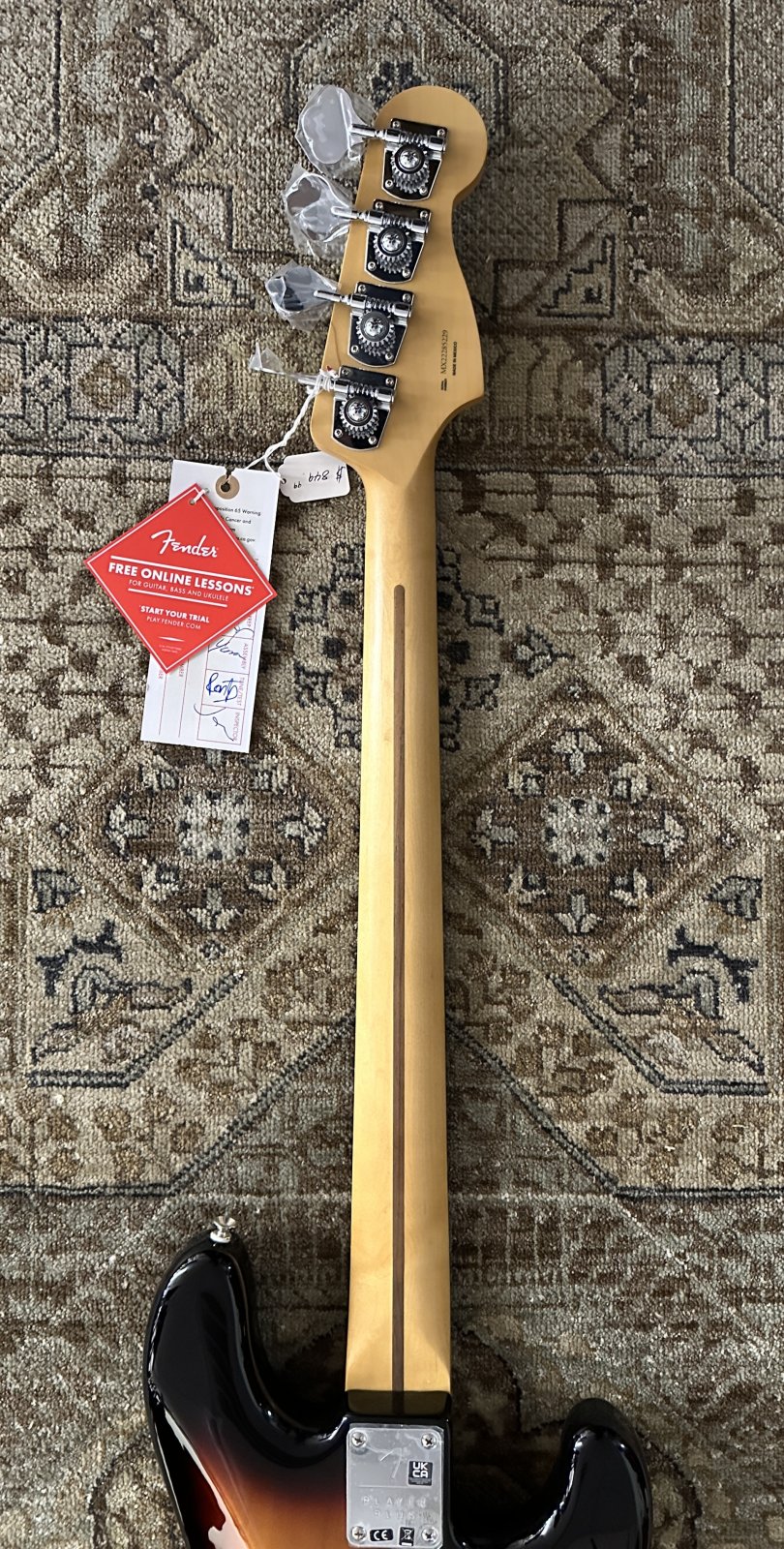 Fender Player Plus Active Precision Left Handed Bass w/ Gig