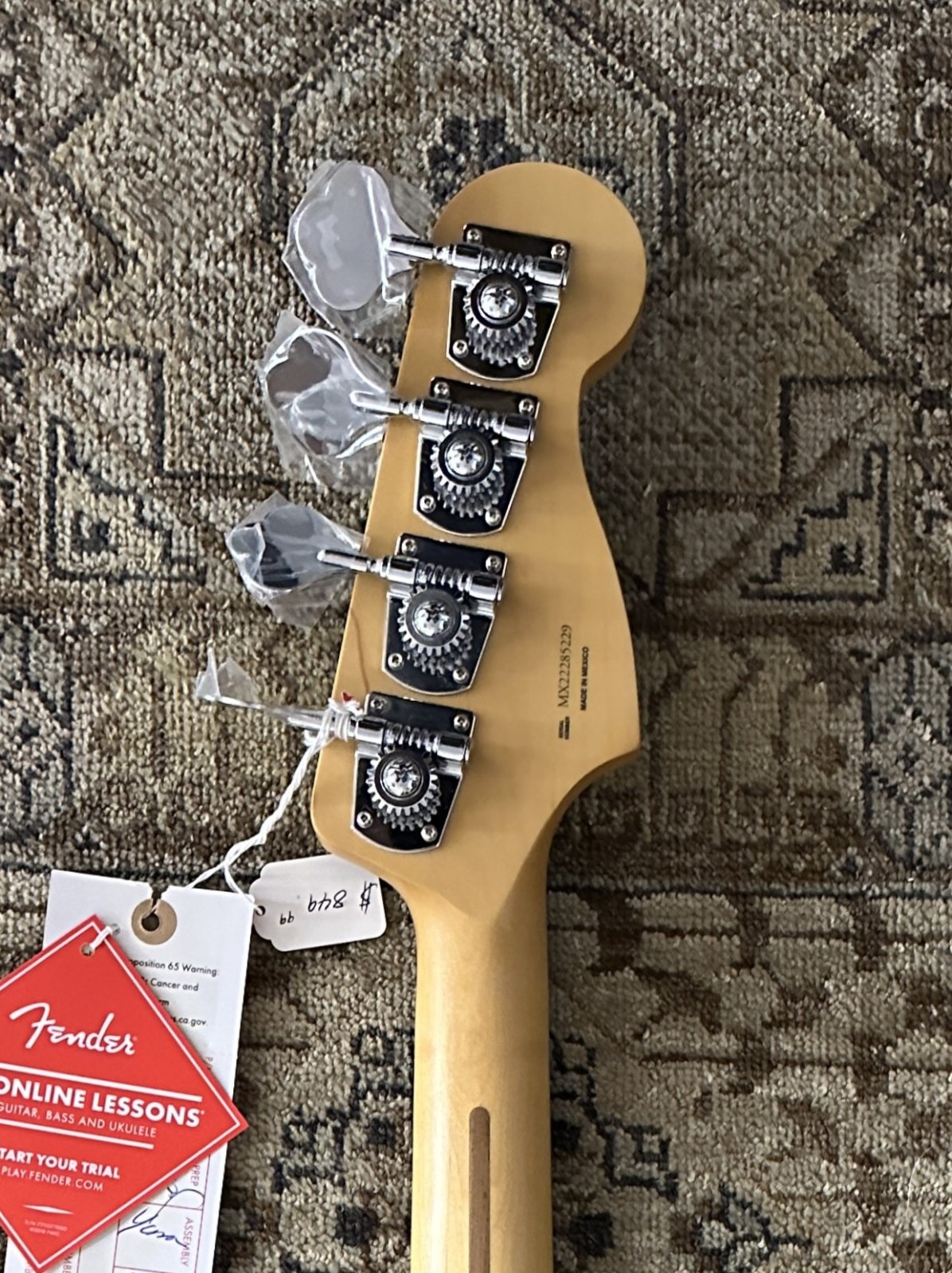 Fender Player Plus Active Precision Left Handed Bass w/ Gig