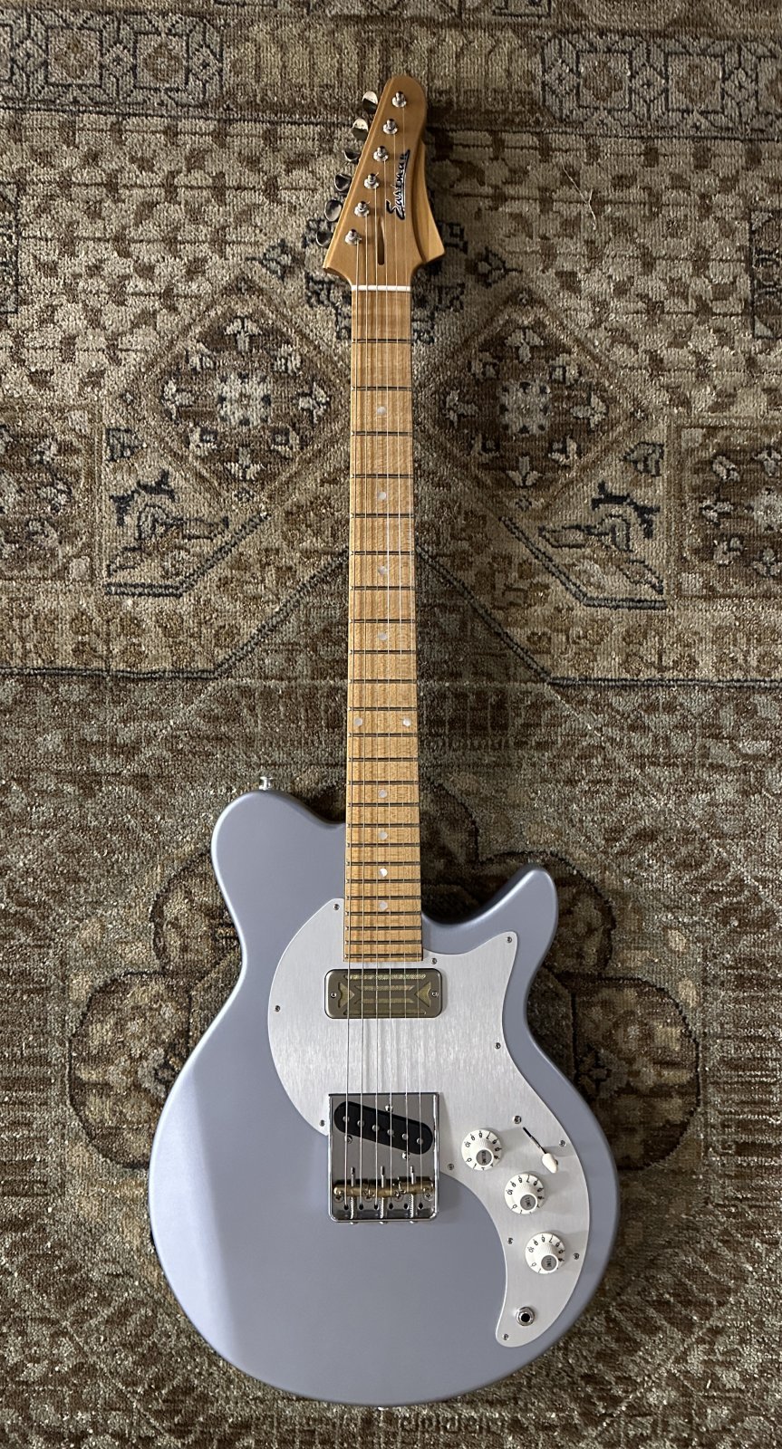 Eastman Fullertone FT-SC'52-IBM Electric Guitar in Ice Blue