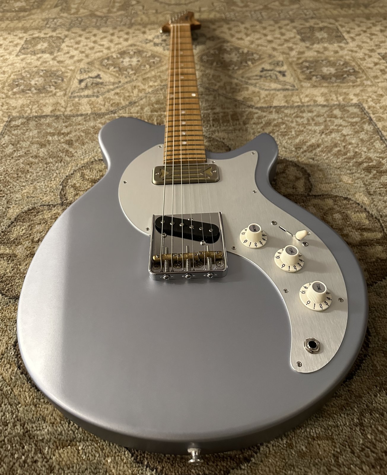 Eastman Fullertone FT-SC'52-IBM Electric Guitar in Ice Blue
