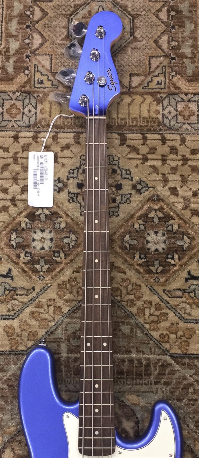 Squier Contemporary Jazz Bass in Ocean Blue Metallic