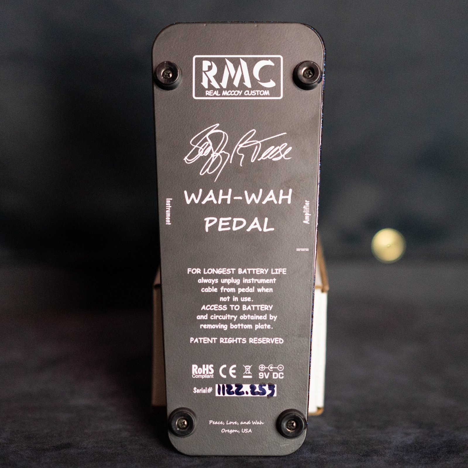 売り切り！RMC１１　WAH AGH | Real McCoy RMC11 - Blue Sparkle