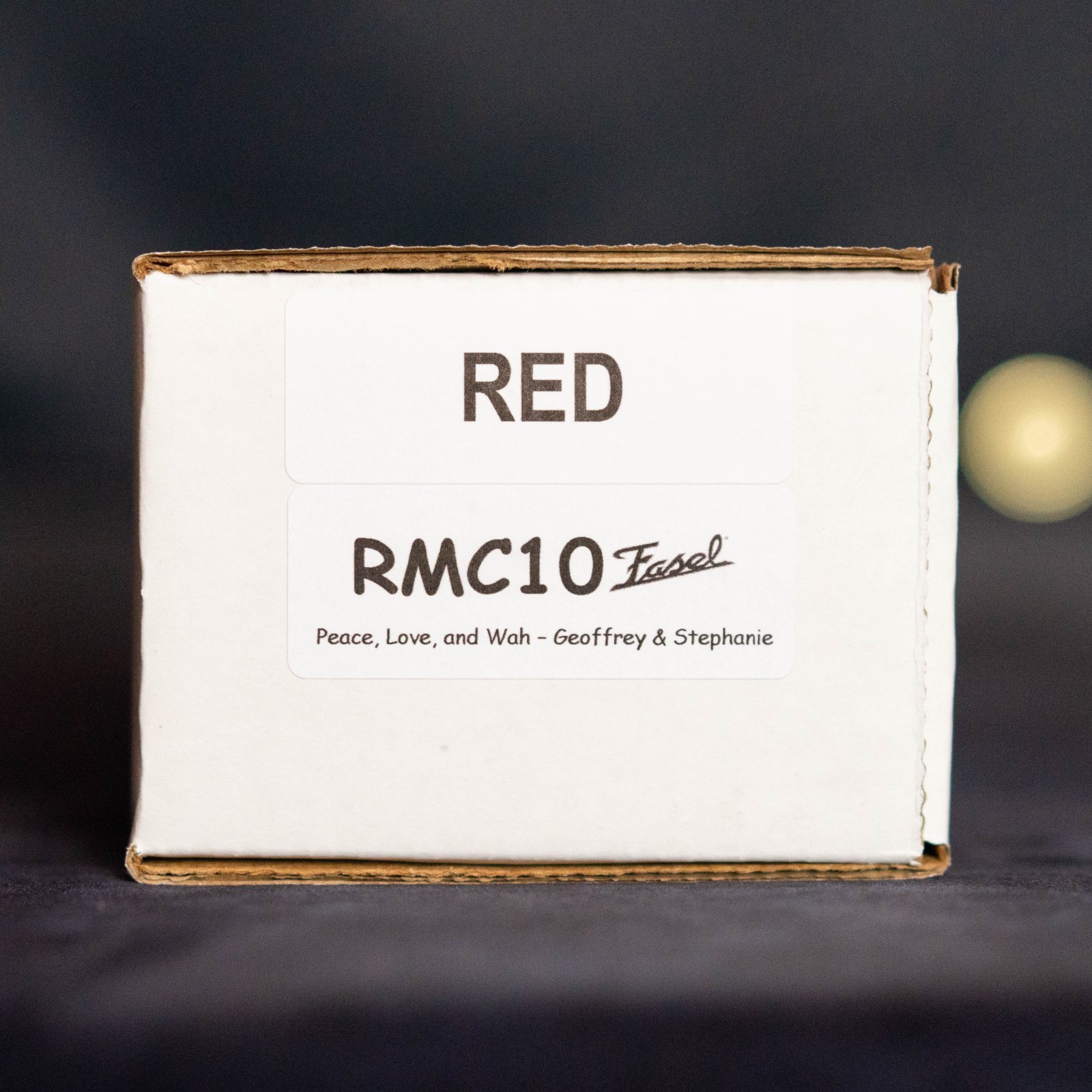 Real McCoy Custom RMC10 Wah-Wah Pedal Red Sparkle