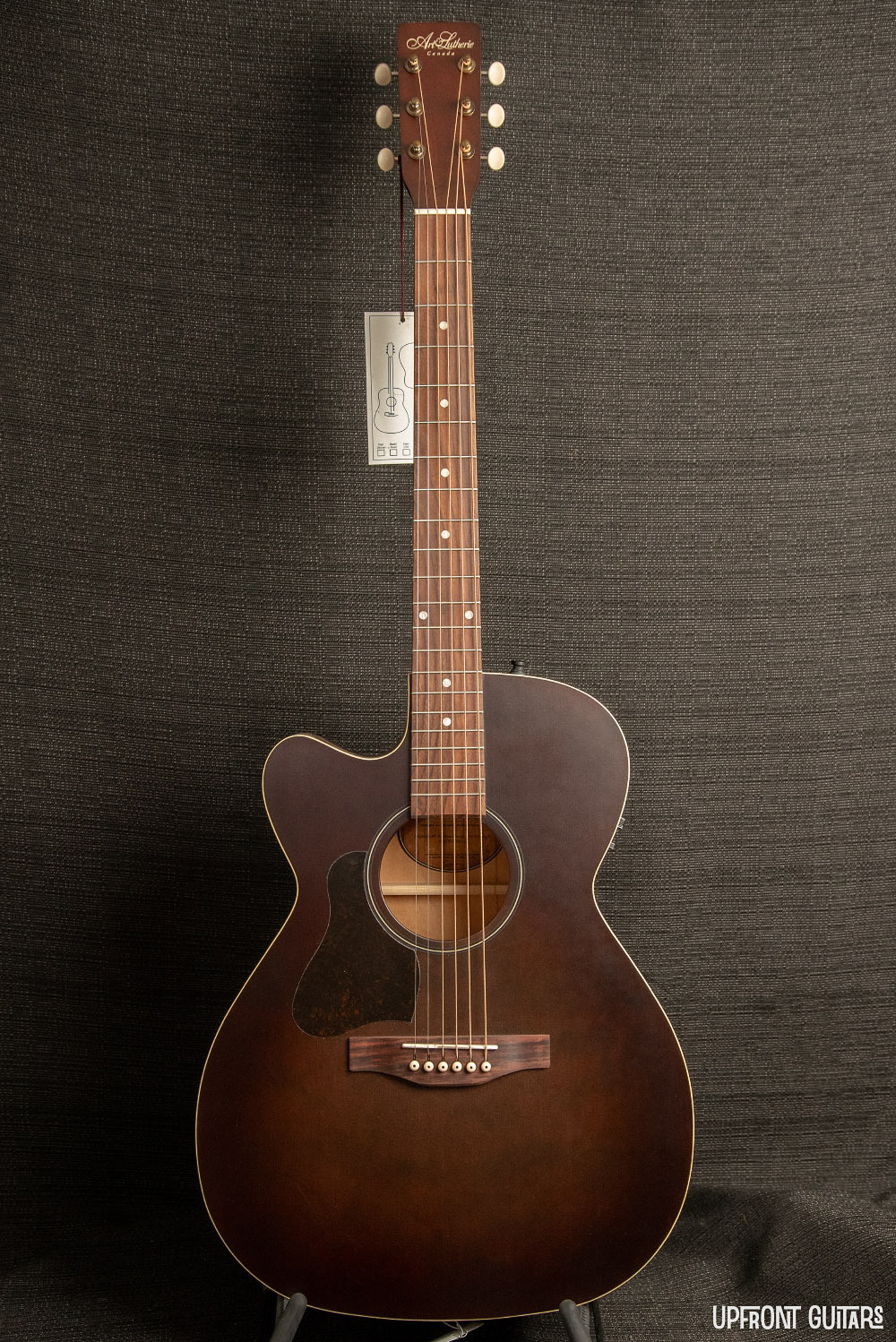 Art & Lutherie A&L Legacy Concert Left-Handed Bourbon Burst CW