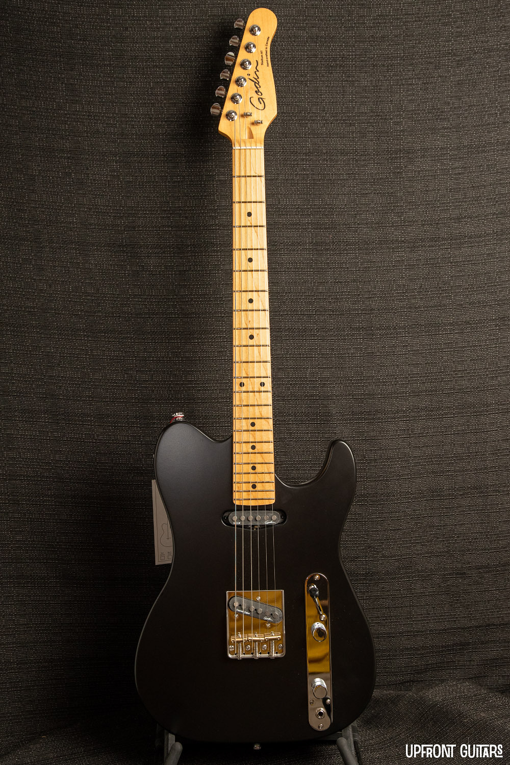 Godin Stadium HT Matte Black MN Electric Guitar - No Bag/Case