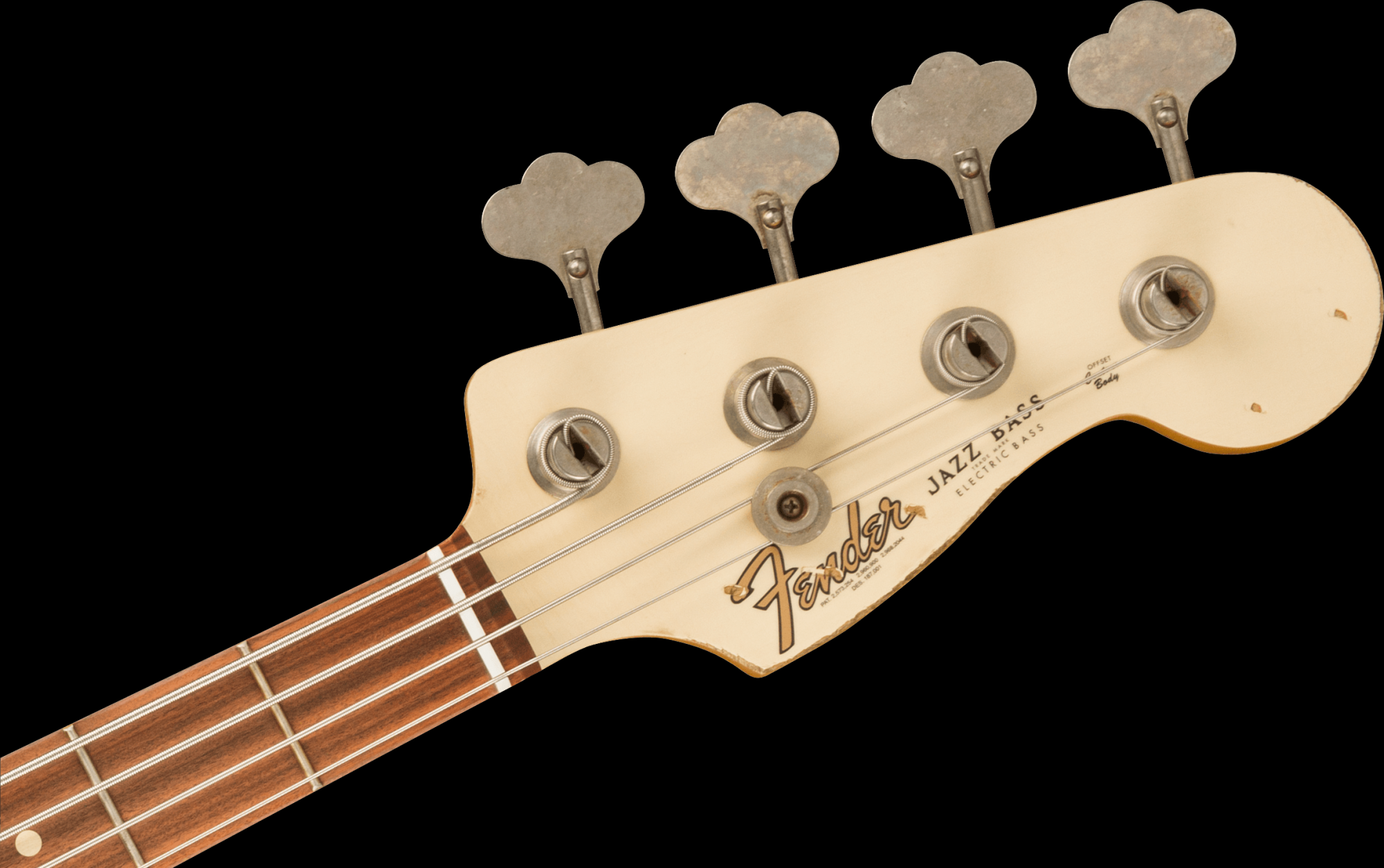 Fender 60th Anniversary Road Worn Jazz Bass Olympic White
