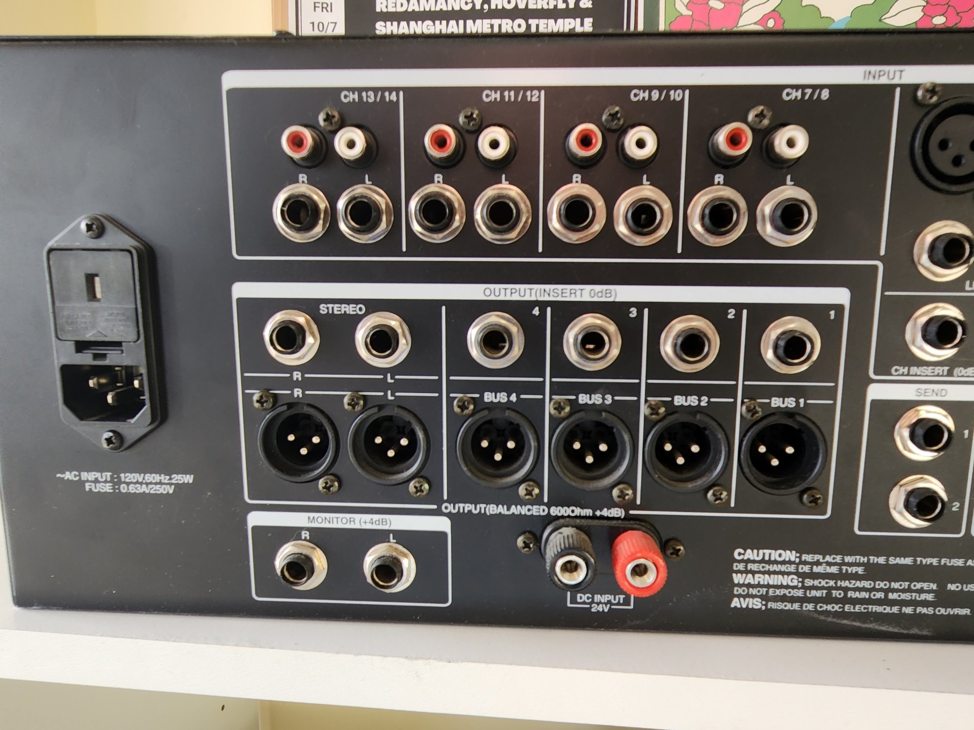 Inter-M LM-9414 4 Bus Mic Line Mixer